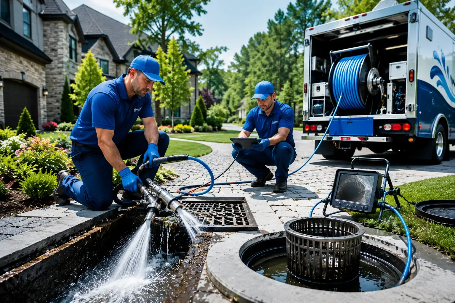Local outdoor drain cleaning professionals in Fullerton, ND